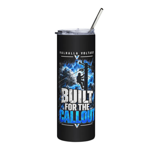 Built for the Callout — After Hours Stainless Steel Tumbler 20oz 2