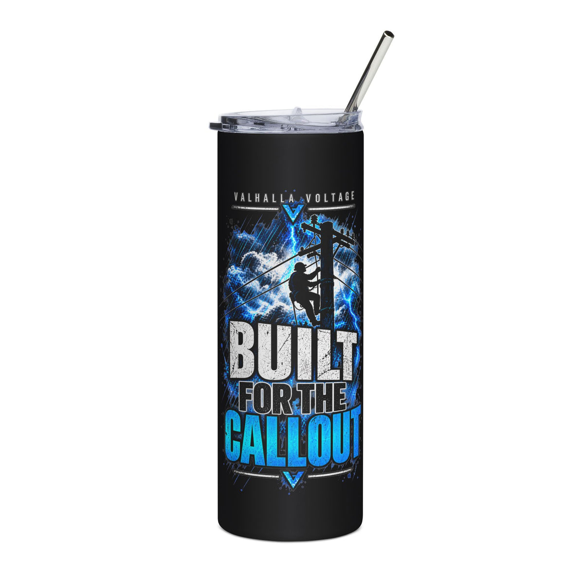 Built for the Callout — After Hours Stainless Steel Tumbler 20oz